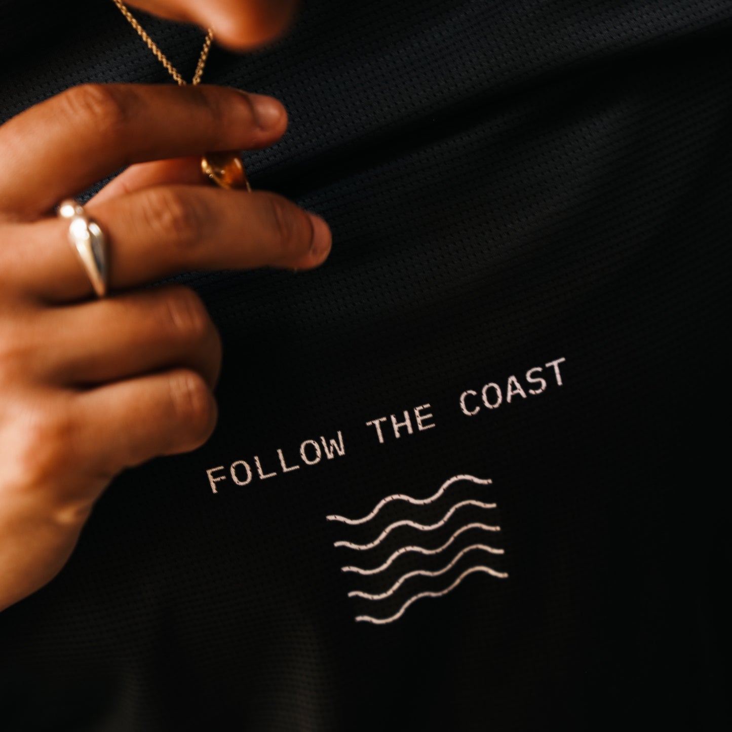 Long Sleeve Running Charcoal